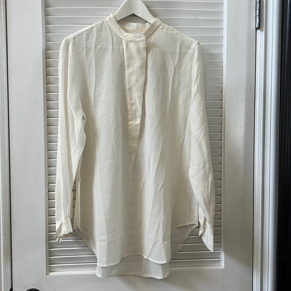 Madewell silk blouse M